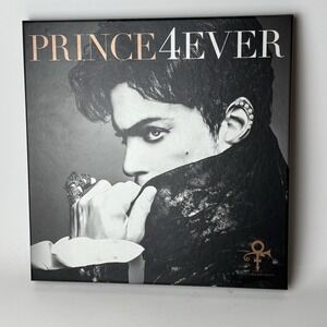 PRINCE 4EVER 4LP Boxset 2017 Vinyl Record + Photo Prints Rare HTF